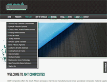 Tablet Screenshot of amtcomposites.co.za